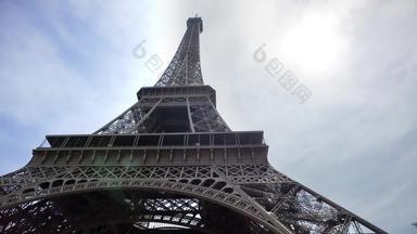 观光旅游具有里程碑意义的埃菲尔铁塔塔巴黎法<strong>国电</strong>影拍摄